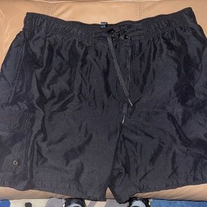 Black shorts. XL